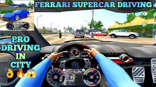 best car game android 2022 ferrari supercar driving realistic car game taxi sim 2020 gameplay