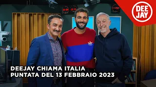 Deejay Chiama Italia - Puntata del 13 febbraio 2023/ Ospite Marco Mengoni