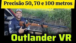 Rossi Outlander VR 5.5 no teste de precisão