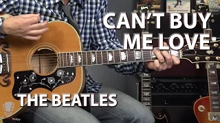 Can't Buy Me Love by The Beatles - Guitar Lesson