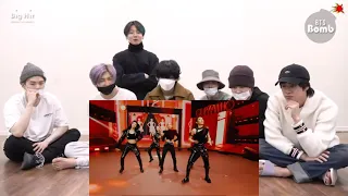 BTS reaction to ITZY "마.피.아. In the morning" @ SHOWCASE