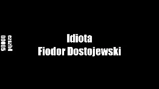 Idiota - Fiodor Dostojewski • audiobook PL 1/3