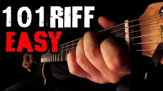 100 ROCK and METAL RIFFS. Easy But Great