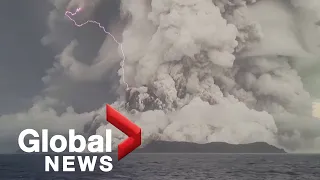 Tonga volcano eruption baffles scientists as shockwaves felt across globe