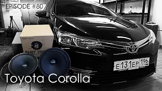 Установка аудиосистемы Toyota Corolla #magicsound_nt