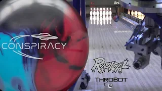 Radical Bowling // Conspiracy Hybrid // ThroBot Ball Review // URD 07-02-19