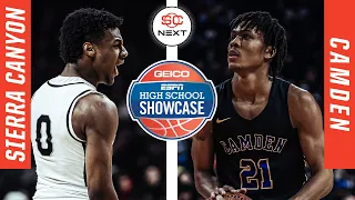 Sierra Canyon (CA) vs. Camden (NJ), Bronny vs. DJ Wagner!! ESPN Broadcast Highlights