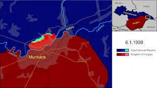 Battle of Rozvegovo 1939, Czechoslovak-Hungarian Border Conflict