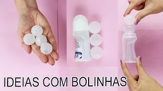 DECORE COM BOLINHAS - USEI AS DE DESODORANTE ROLL-ON