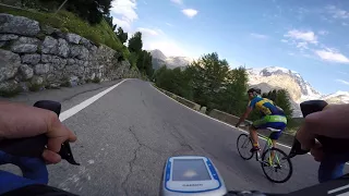 Cycling descent Stelvio - Prato Stelvio 2015 part 2