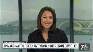 Unvaccinated Pregnant Woman Dies from COVID-19| What's Up? | NBC 7 San Diego