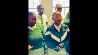 Naledi Aphiwe Singing "Athandwe" along with her schoolmates