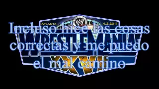 Wrestlemania 27 canción subtitulada