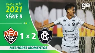 VITÓRIA 1 X 2 REMO | MELHORES MOMENTOS | 23ª RODADA SÉRIE B 2021 | ge.globo