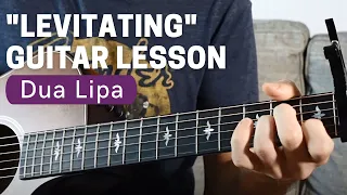 How to Play "Levitating" by Dua Lipa on the Acoustic Guitar (Easy Guitar Lesson w/ Sean Daniel)