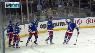 Milestone: Vesey connects on one-timer for first career goal