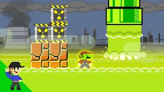 Super Mario Bros. but the floor is Radioactive Waste