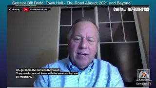 Senator Bill Dodd Virtual Town Hall “The Road Ahead: 2021 and Beyond”