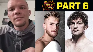 MMA Pros Pick ✅ Jake Paul vs. Ben Askren 🥊 Boxing Match - Part 6