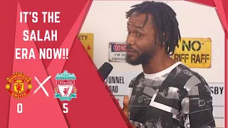 MANCHESTER UTD V LIVERPOOL POST MATCH FAN REACTION | ITS THE SALAH ERA NOW!! | BLINK