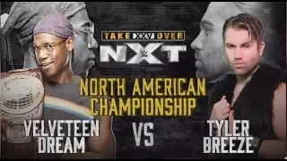 NXT TAKEOVER 25 TYLER BREEZE VS VELTEEN DREAM NORTH AMERICAN CHAMPIONSHIP WWE 2K19