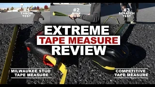 Extreme Review of the New Milwaukee Stud Tape Measure - A.B. Martin