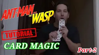 Ant man and the wasp magic trick tutorial / Part 02 / #antmancardtrick