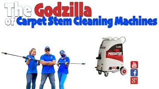 The Godzilla of carpet steam cleaning machines by The King of Deep Cleaning