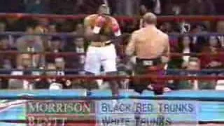 Tommy Morrison vs. Michael Bentt