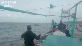ratnagiri bangda fishing  full load net fishing arbian sea fiber boat konkan mharastra