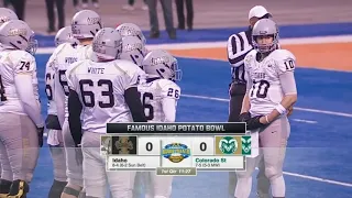 NCAAF 2016 Famous Idaho Potato Bowl - Idaho vs Colorado State