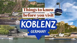 Visit KOBLENZ, Germany in a Day 🇩🇪 | Visit Frankfurt | Things to do in Frankfurt | Koblenz besuchen