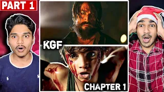 KGF: CHAPTER 1 | ROCKY ENTRY SCENE | MOVIE REACTION | YASH | Part 1