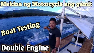 BOAT TESTING | DOULE ENGINE FISHING BOAT