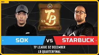 WC3 - [HU] Sok vs Starbuck [ORC] - LB Quarterfinal - TP League S2 Monthly 4