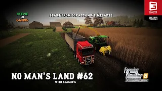 Poplar Harvesting/Fertilizing/Cultivating/Plowing/No Man's Land/#62/Season's/FS19 4K Timelapse