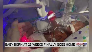 Micro-preemie baby goes home in time for Mother’s Day after 169 days at Wake Forest Baptist Health