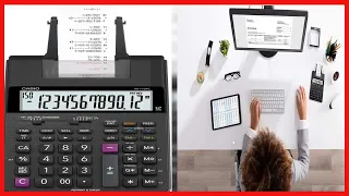 Casio HR-170RC Plus, Min-Desktop Printing Calculator (New Version of The HR-100TM)