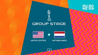 FIFA 23 - USA vs Netherlands - FIFA Women's World Cup 2023 | Group Stage | LIVE