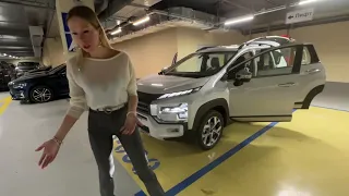 Mitsubishi Xpander Cross в новой будке.  Лиса рулит