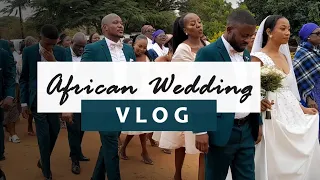 WEDDING VLOG: I attended a relative's wedding #African wedding vlog #motswanayoutuber