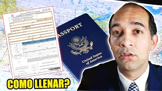 Como Llenar Solicitud del Pasaporte DS-11? #pasaporte