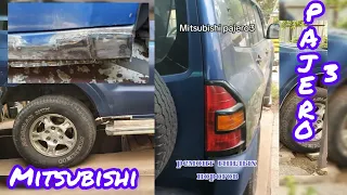 Pajero 3  Ремонт гнилых порогов.