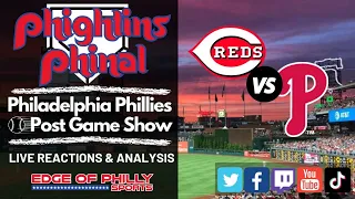 CONNOR BROGDON STINKS I Phillies vs Reds Reaction I Phillies Postgame Show