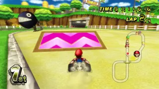 Mario Kart Wii Gameplay on Mario Circuit (HD Dolphin Emulator)