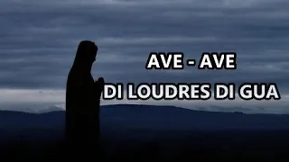 Di Lourdes Di Gua - Ave Ave Lirik