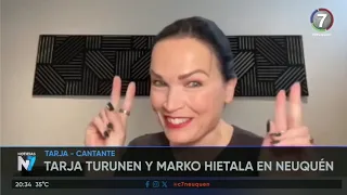 Tarja Turunen y Marko Hietala en Neuquén - #cultura #canal7