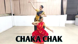 Chaka Chak / Atrangire/Bharatanatyam Choreography/ Dance cover short