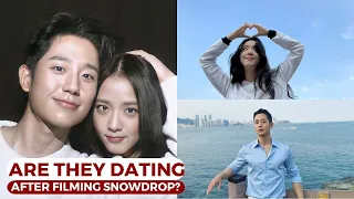 Jung Hae In and Jisoo are dating after filming Snowdrop? Fans found more proofs recently!