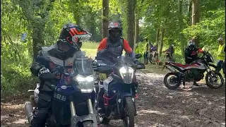 living up to the the name.. KTM 1290 & 790 take a tumble..🤣 #abrfestival #ktm